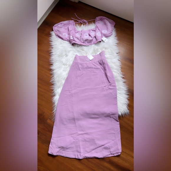 NWT free people lavander summer set - Picture 13 of 13